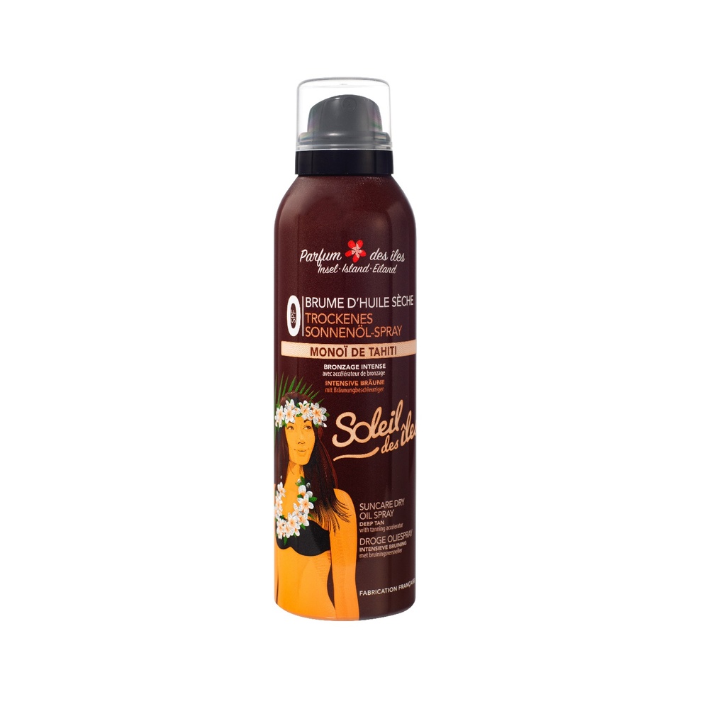 soleil des îles BRUME SOLAIRE BRONZAGE INTENSE  Parfum des îles SPF0 PRODUIT SOLAIRE