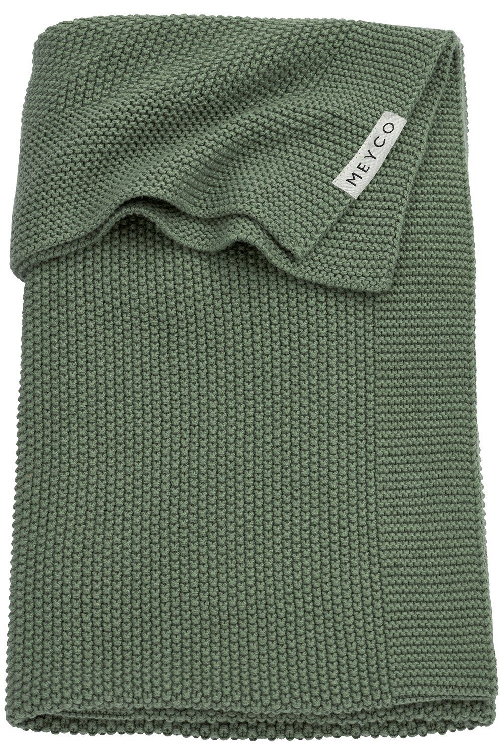 Babydecke Mini Relief Forest Green, Meyco Baby, 100x150cm