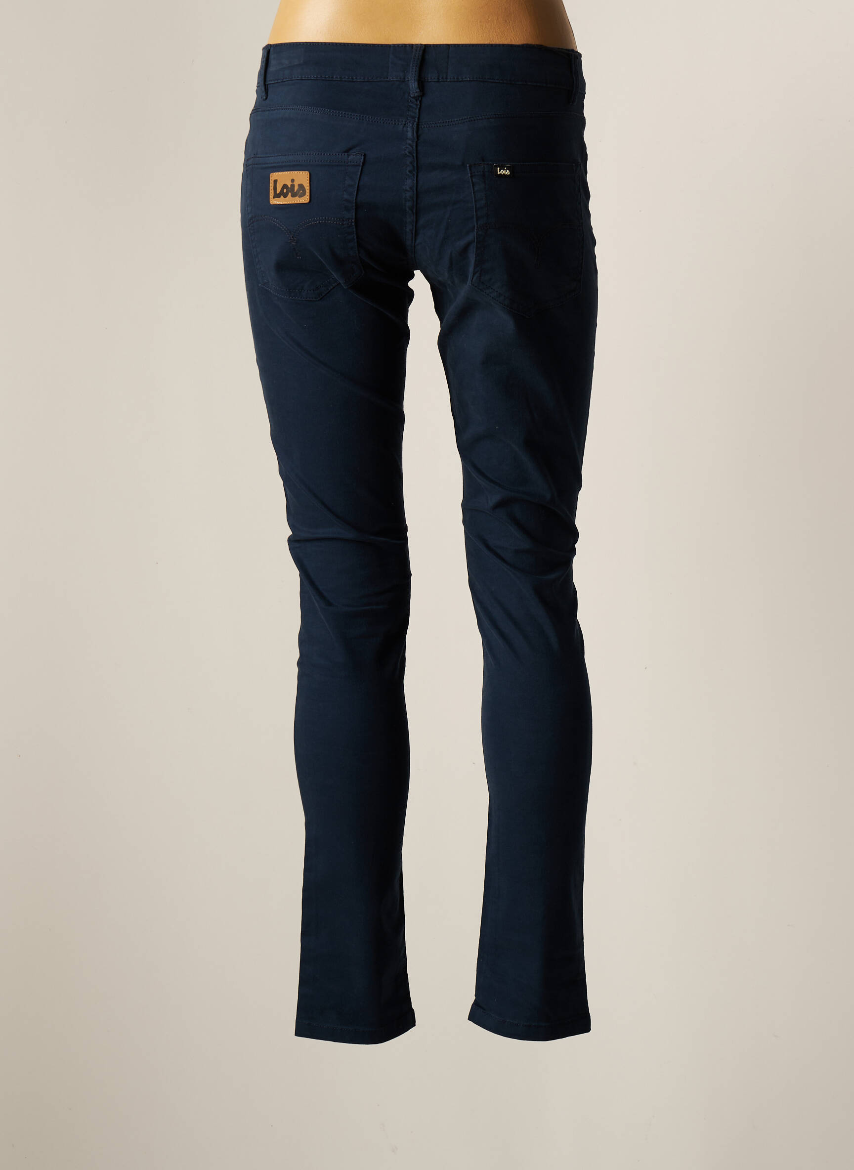 Lois Jeans Coupe Slim Femme couleur bleu