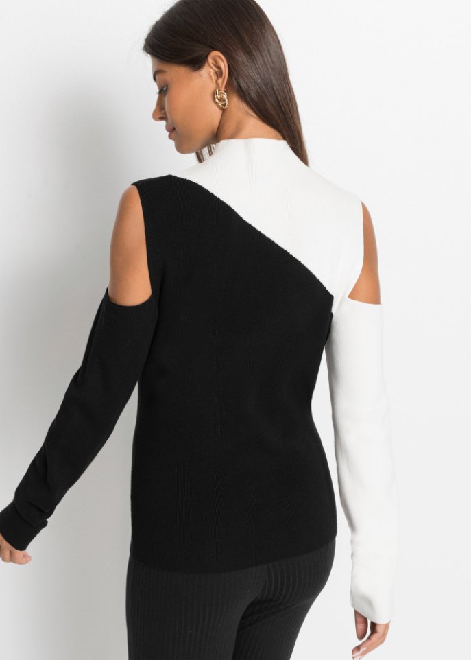 Cold-Shoulder-Pullover