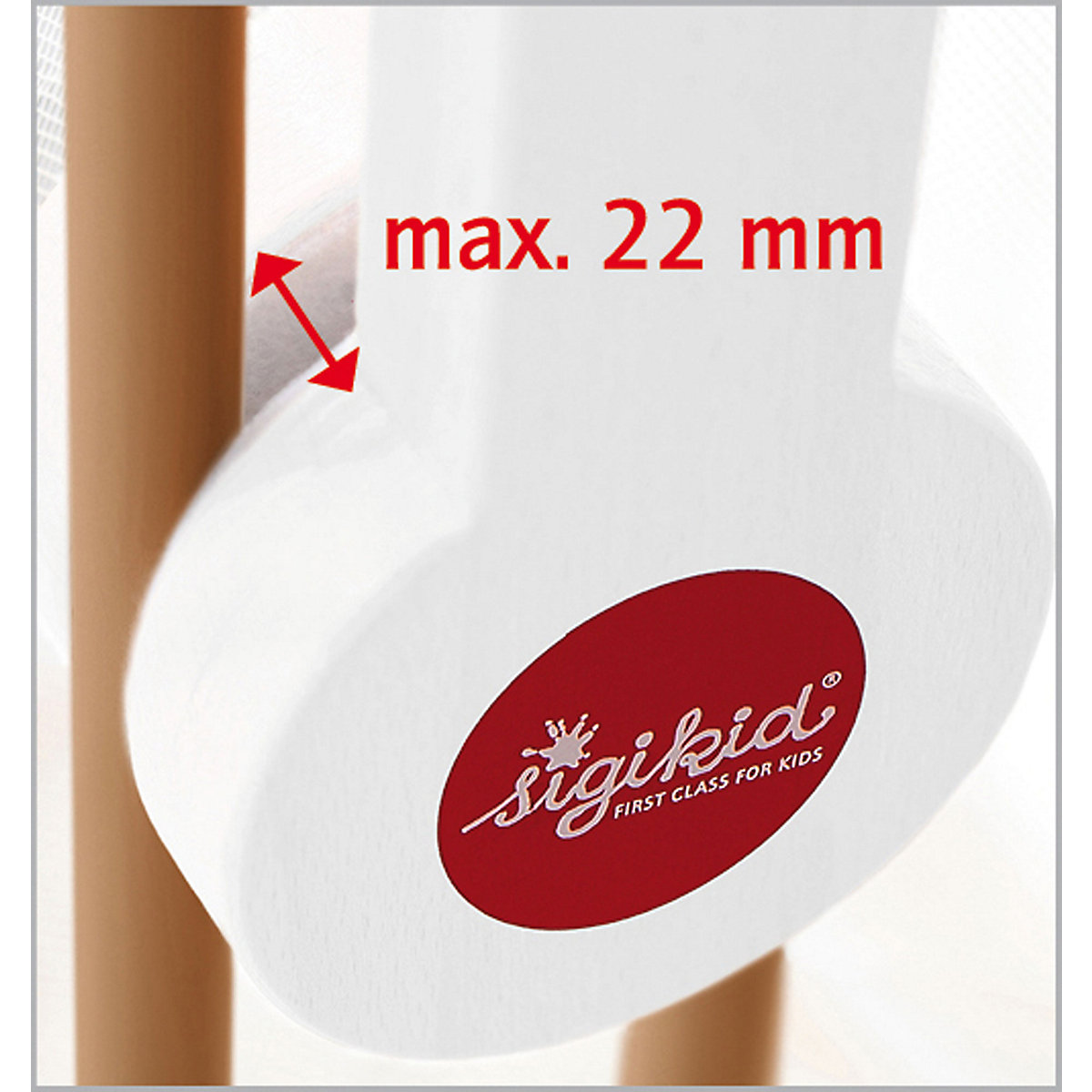 Holzrack für Mobile, weiß (75090)