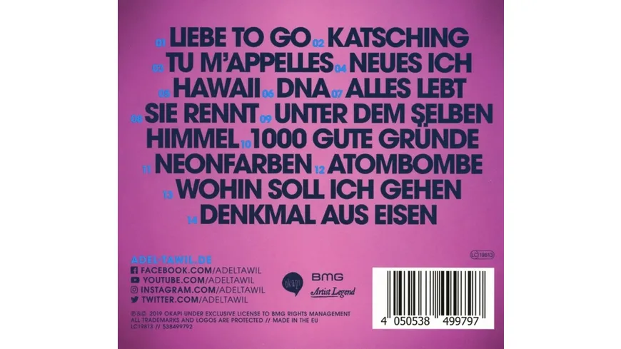 Alles Lebt Digipak
