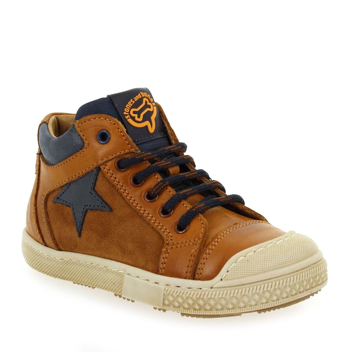 Stones and Bones  LENT - cognac navy