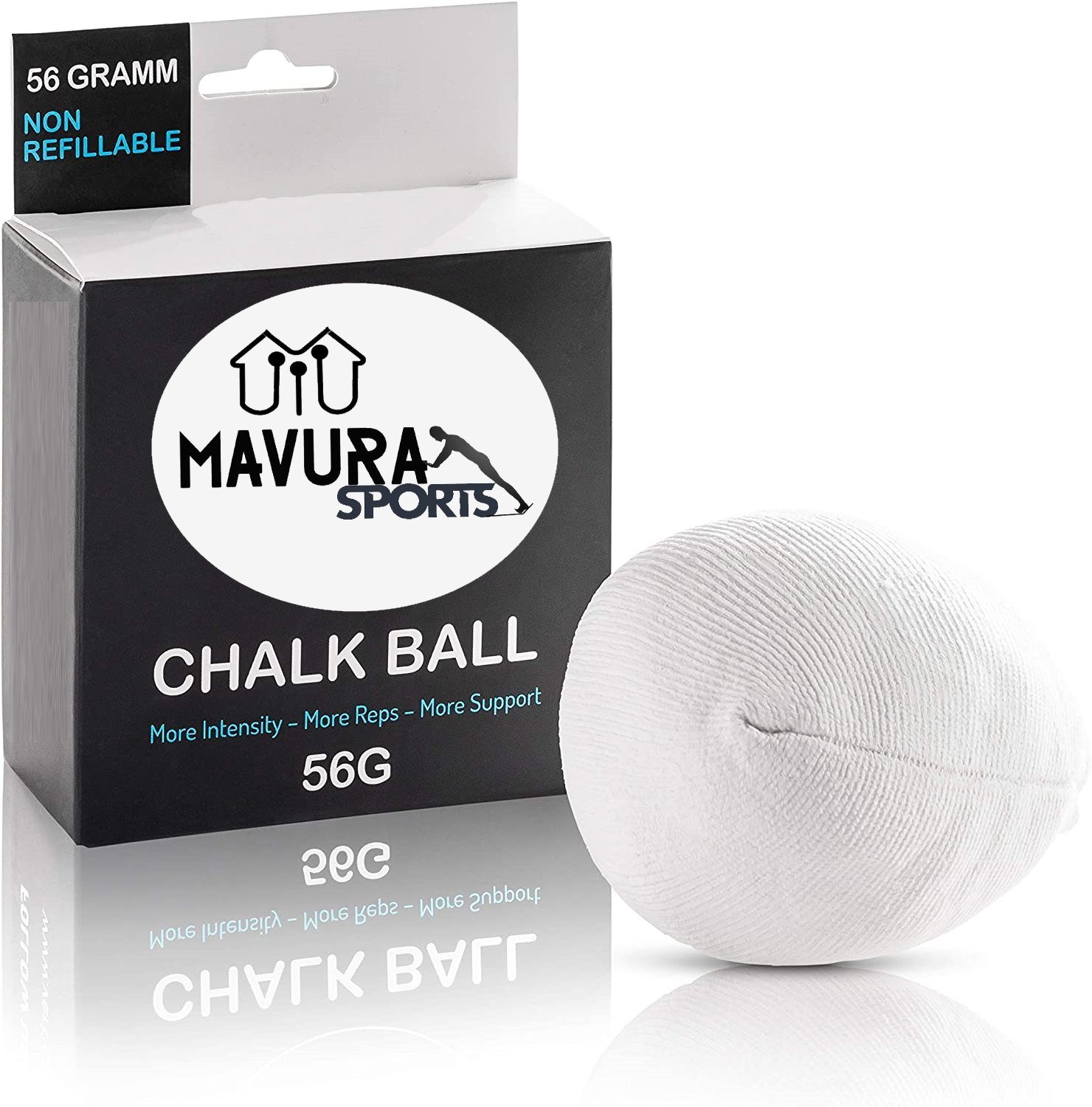 MAVURA Chalkbag MAVURASports Chalkball Kreideball Premium Magnesiaball idealer Chalkball Kreidebeutel Turnen Klettern Bouldern Gewichtheben Cross Fit Pole Dance