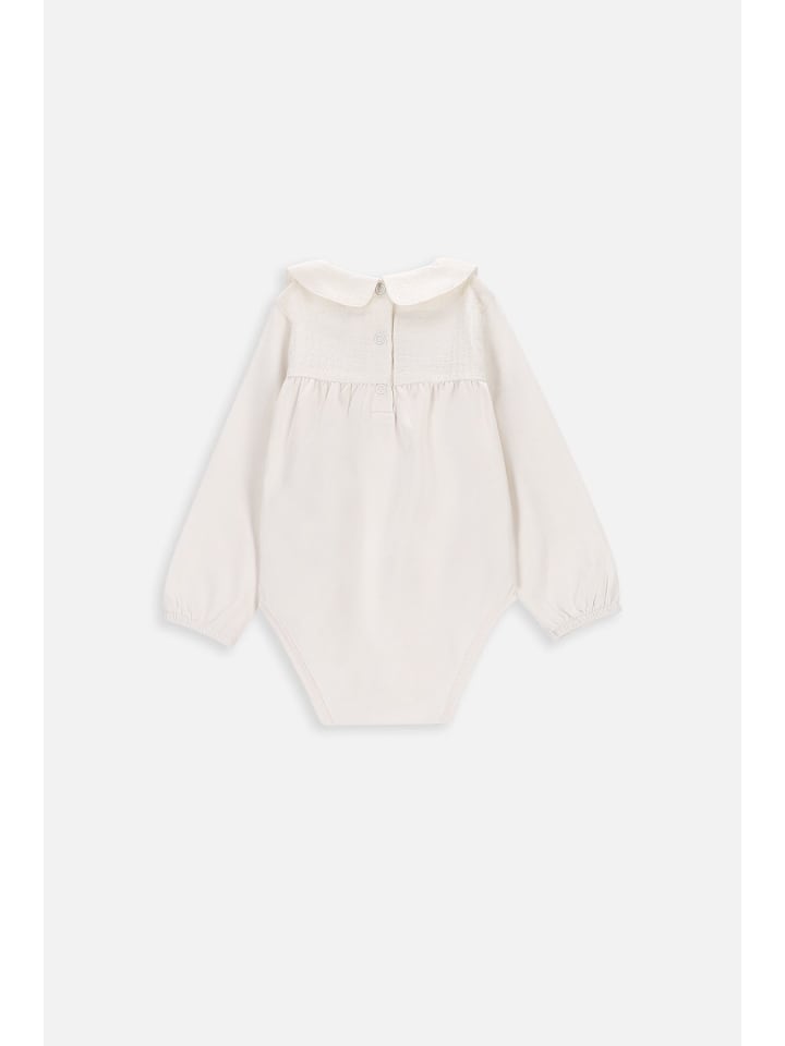 Coccodrillo Langärmeliger Bodysuit in ecru günstig kaufen