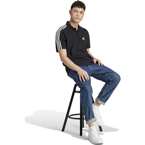 HERREN POLO ESSENTIALS PIQUÉ EMBROIDERED SMALL LOGO 3-STREIFEN