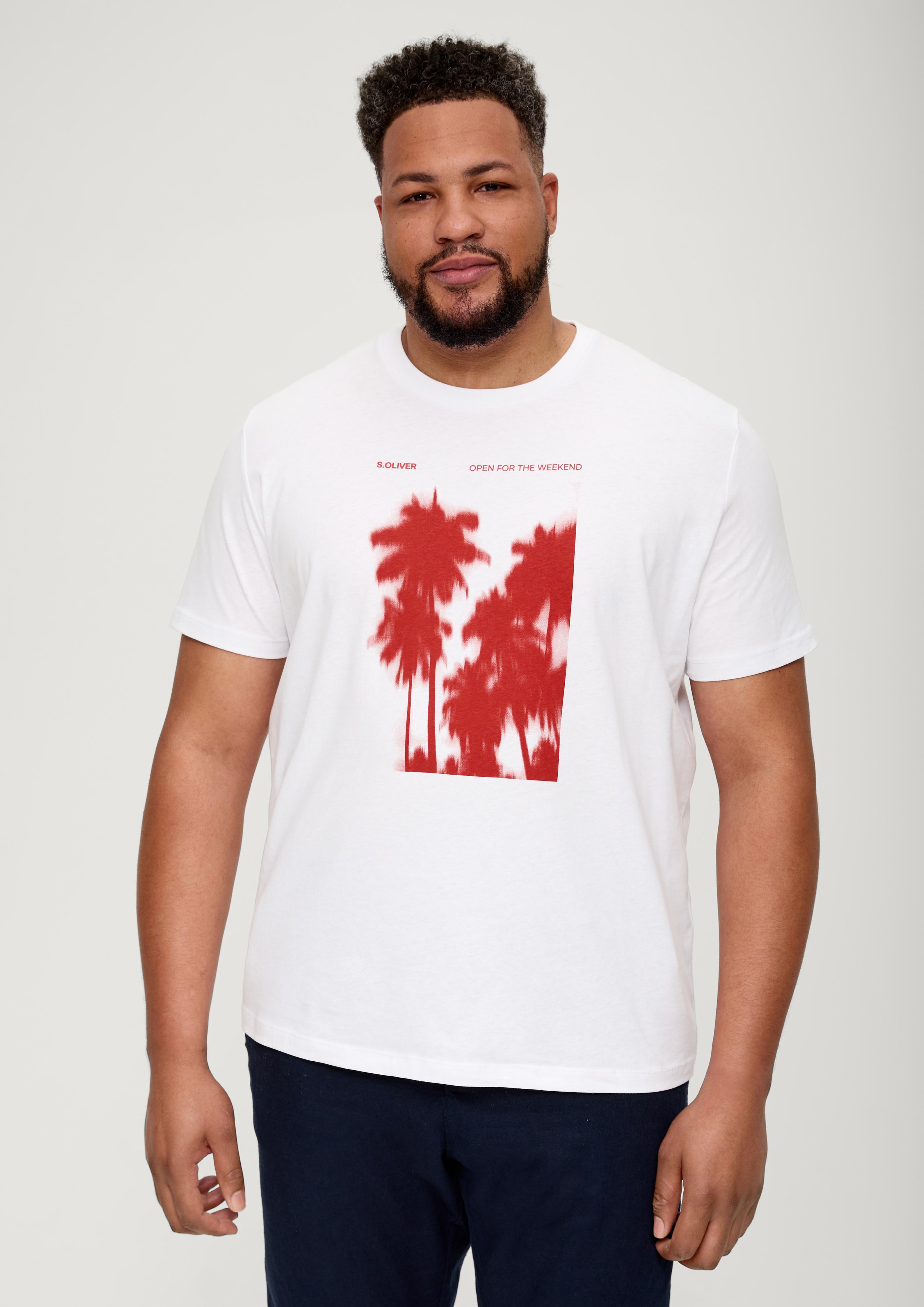 T-Shirt mit Frontprint  2135657-01D1