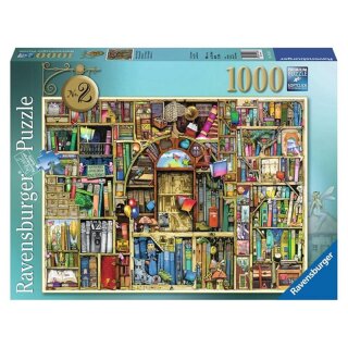 Ravensburger Puzzle - Magisches Bücherregal Nr. 2 (1000 Teile)