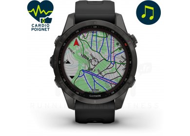 Garmin Fenix 7S Sapphire Solar Titane