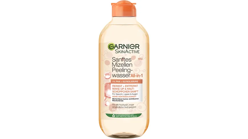 Skin Active Mizellen Gesichtswasser PHA/AHA Peeling 400 ml