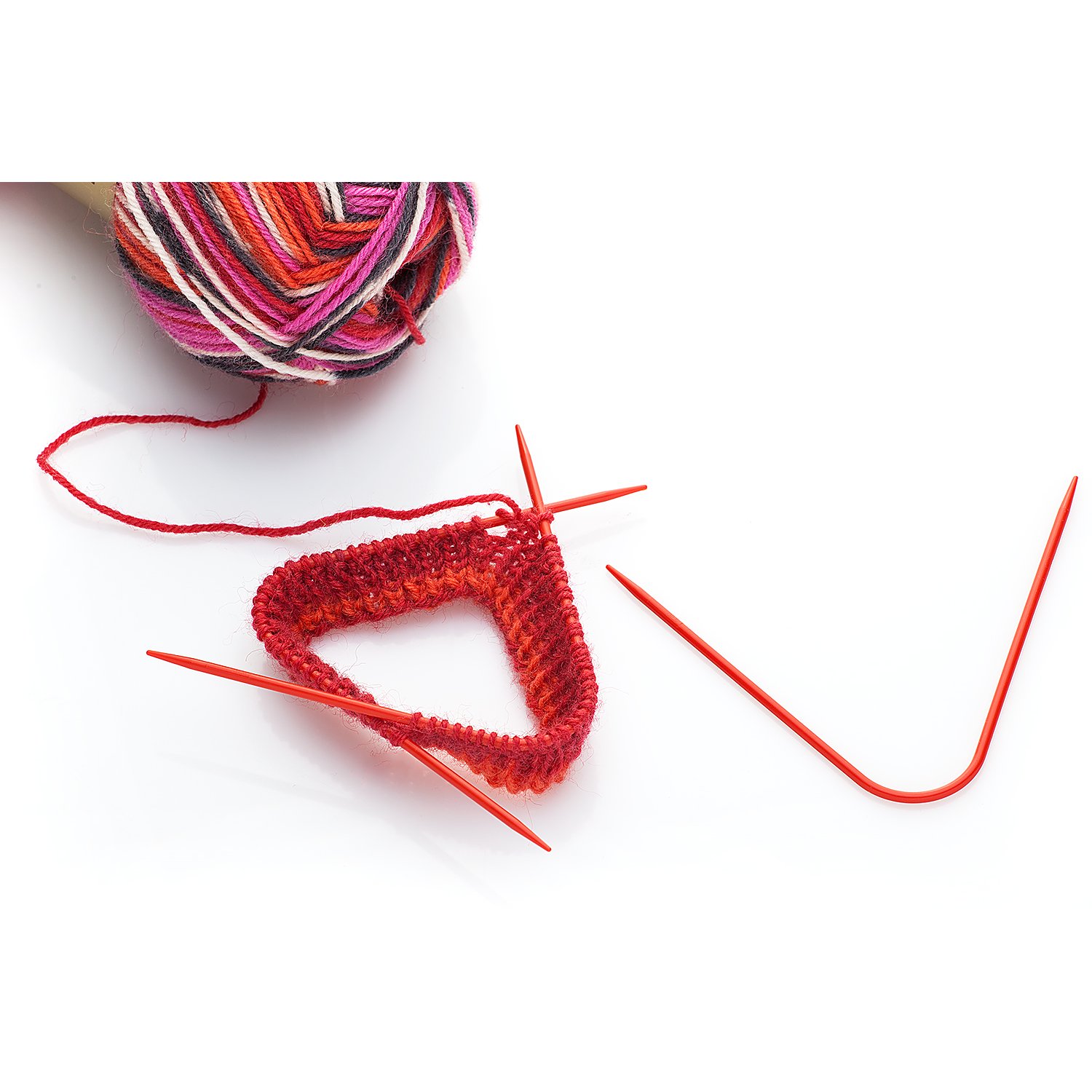 Neko Strumpfstricknadeln, gebogen, aus Kunststoff