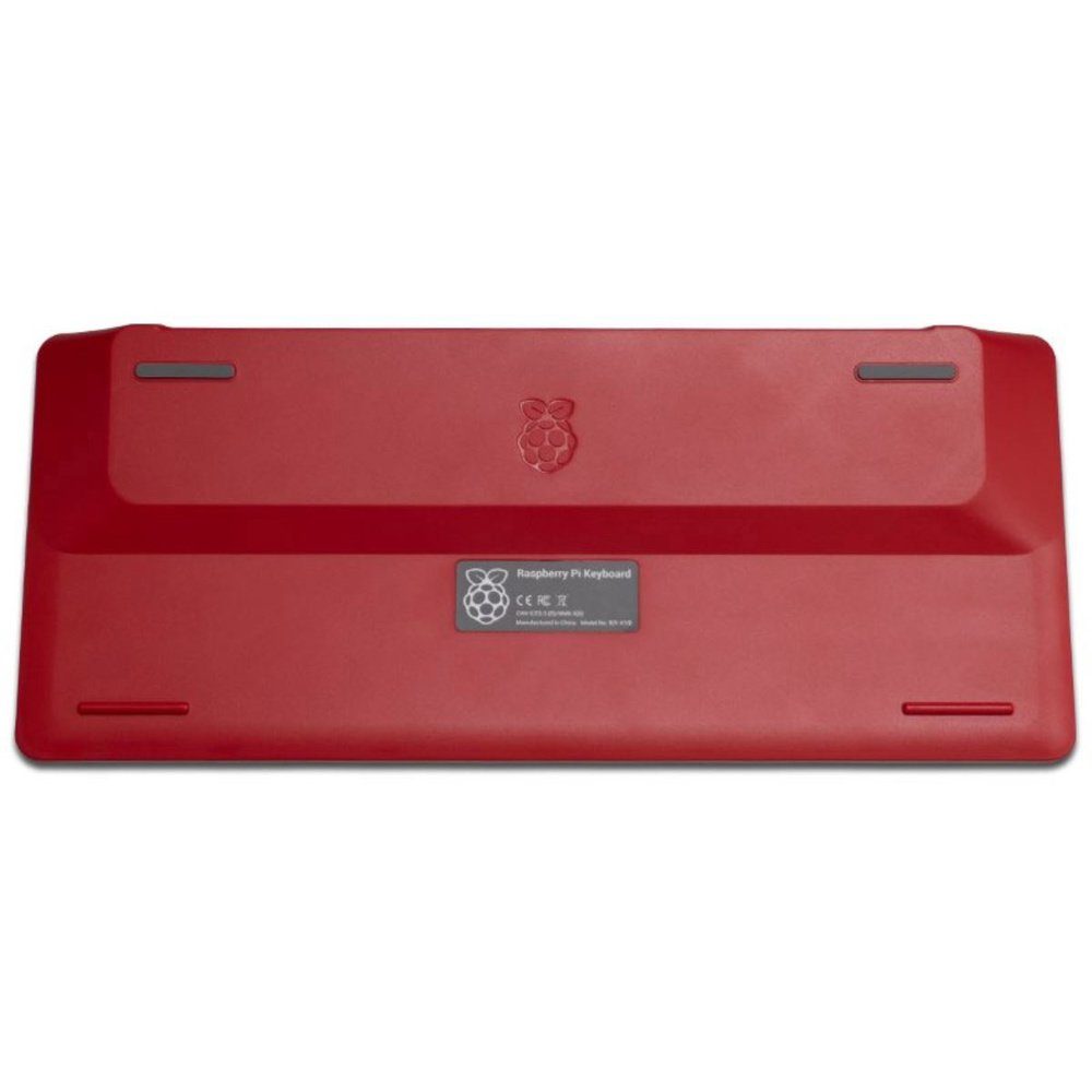 Raspberry Pi Foundation Raspberry Pi® RPI-KEYB (DE)-RED/WHITE USB Tastatur Deutsch, QWERTZ Wei Tastatur