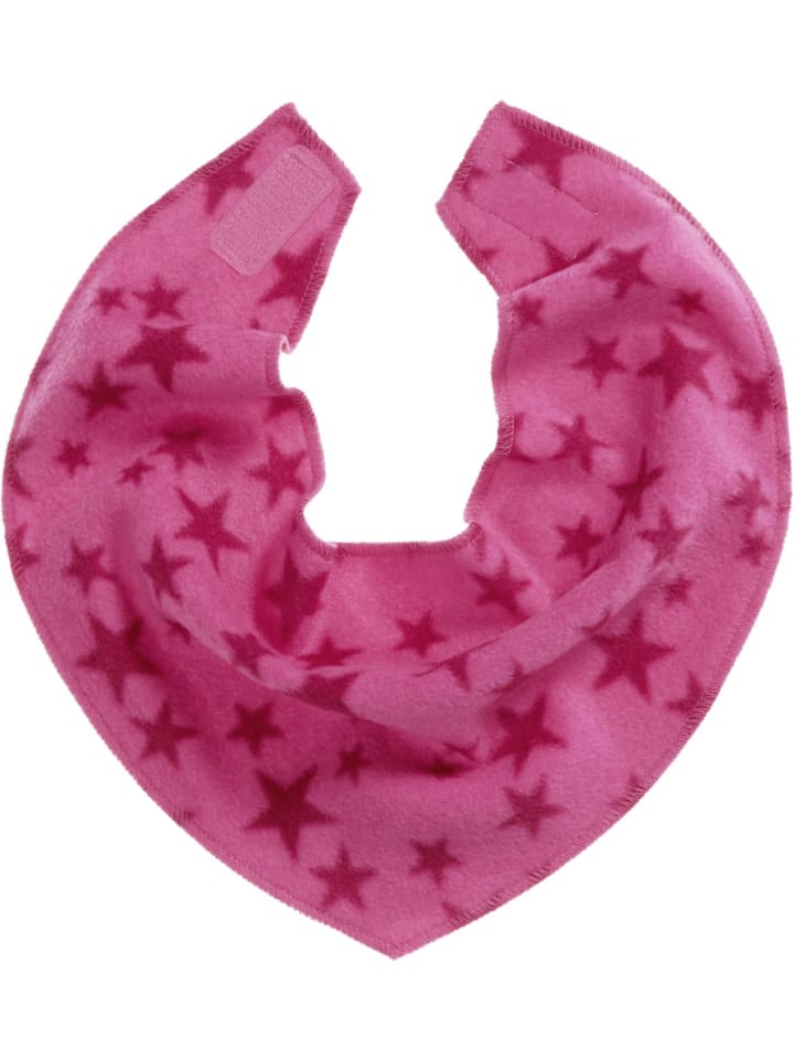 Playshoes Fleece-Dreieckstuch Sterne in Pink günstig kaufen onesize