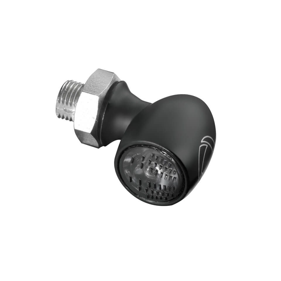 Kellermann Motorrad-Additiv LED-Blinker Atto Dark, getöntes Glas