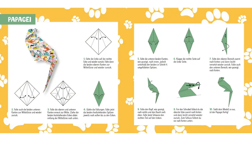 88 x Origami Kids – Wilde Tiere