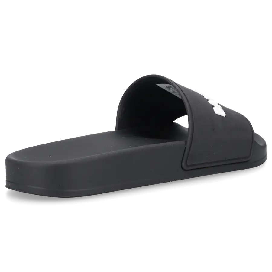 Balenciaga - Badeschuhe POOL SLIDE Gummi - schwarz