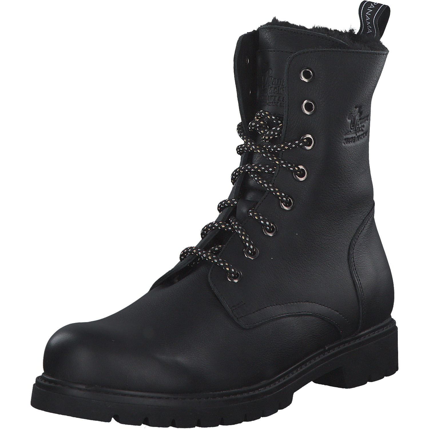 Panama Jack Frisia B, Schnürstiefel, Damen, Schwarz