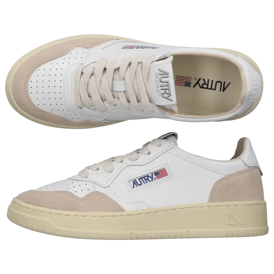 Autry - Sneaker low MEDALIST Kalbsleder - weiß