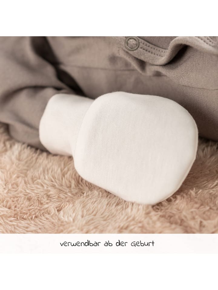 LaLoona 8-tlg. Wickelbody Set inkl. Strampelhose, Erstlingsmütze in gruen,weiss günstig kaufen onesize