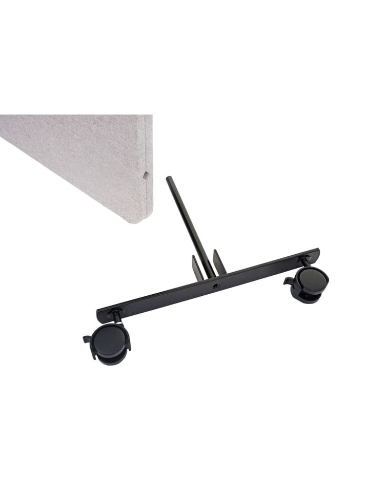 MCW Akustik-Trennwand G77, 147x80cm grau günstig kaufen onesize