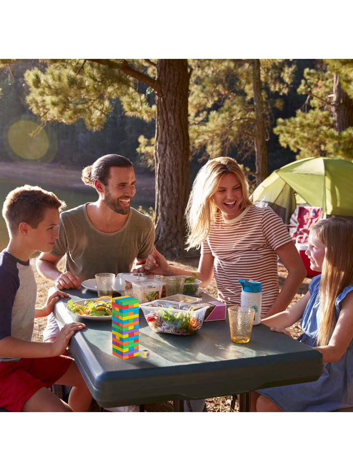 relaxdays Wackelturm in Bunt günstig kaufen onesize