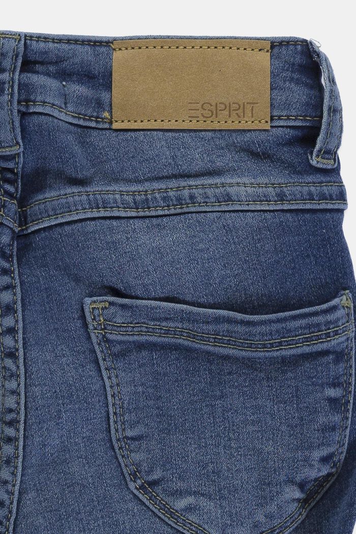 Stretch-Jeans mit Weitenservice und Verstellbund