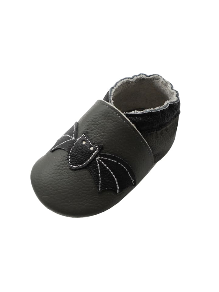 Yalion Leder-Krabbelschuhe 