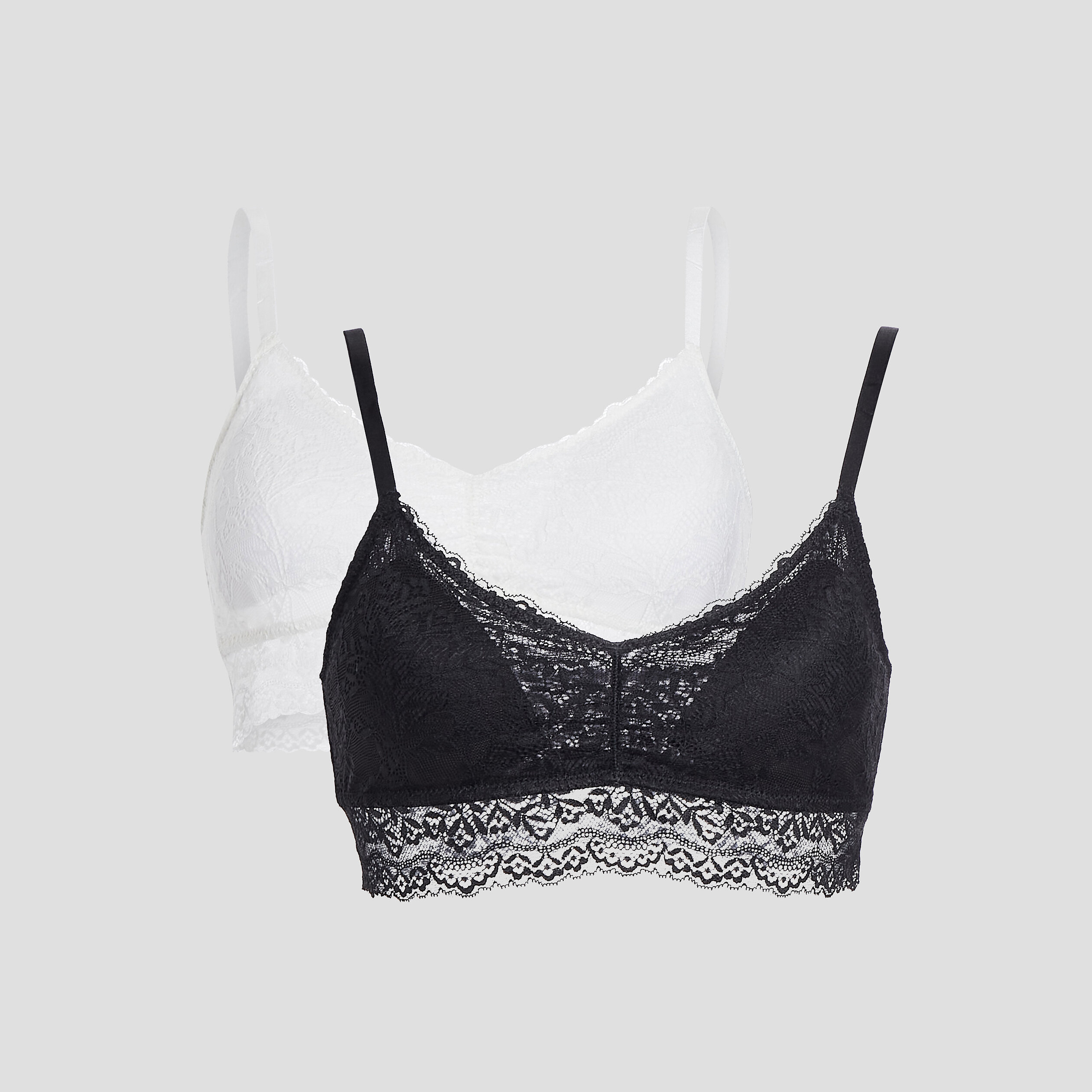 Lot 2 brassières ivoire femme | La Halle