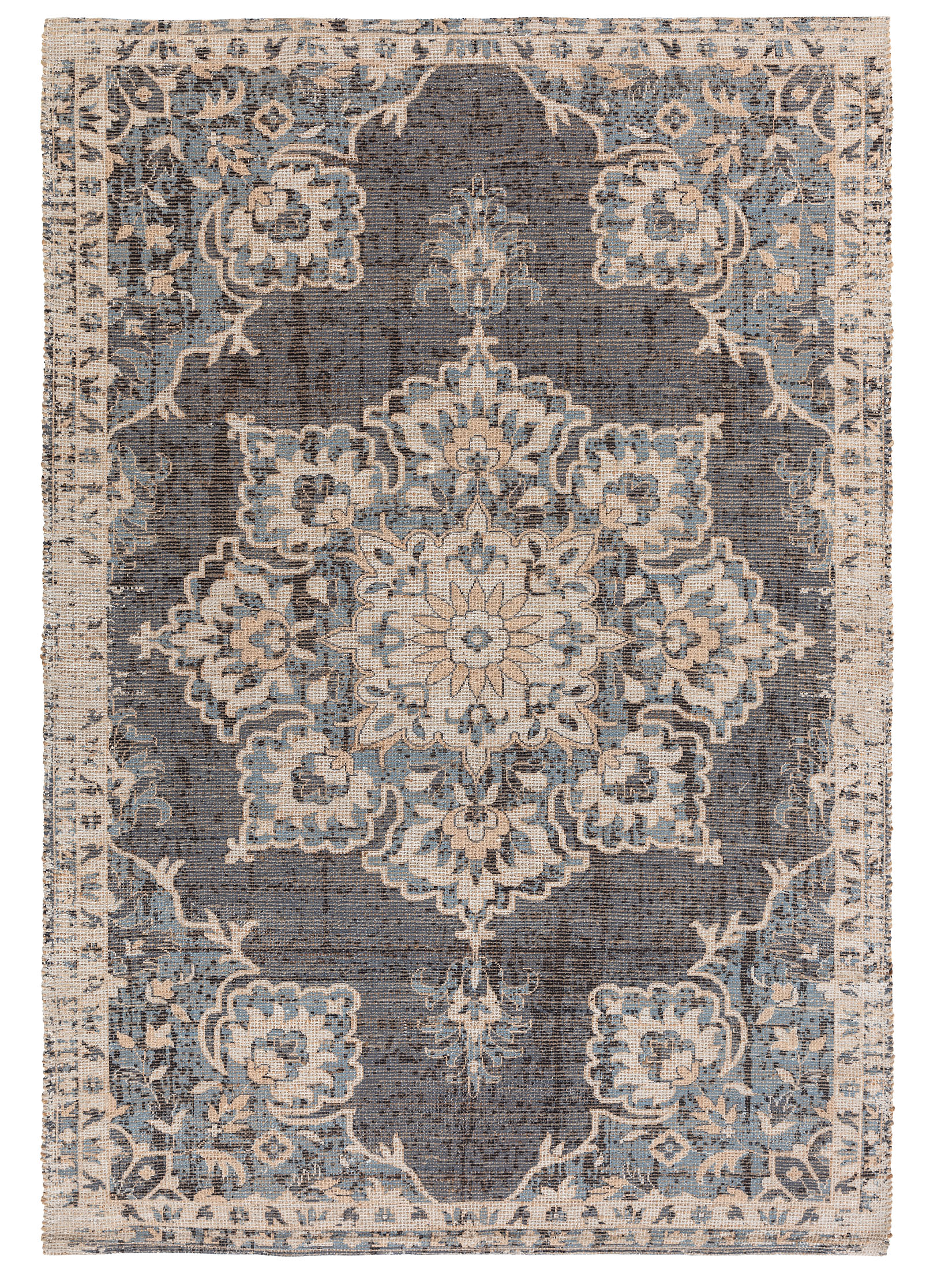 Stakkerud Flachgewebe-Teppich, Blue