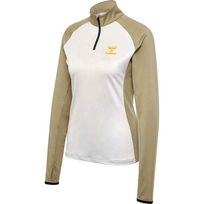 hummel hmlSPRINT MELANGE HALF ZIP WOMAN Sweatshirt Damen