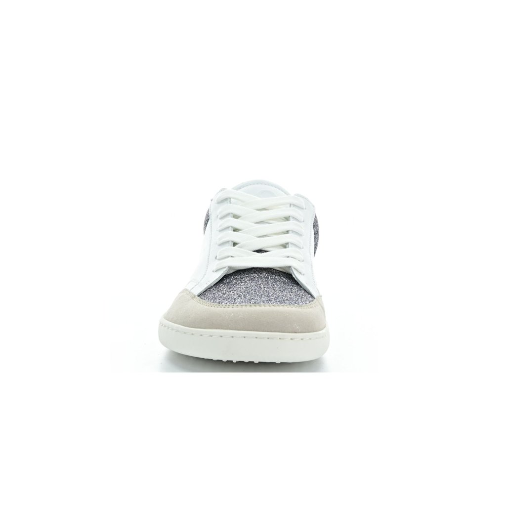 Shapen Charm Silver Leather Barfuß-Halbschuhe