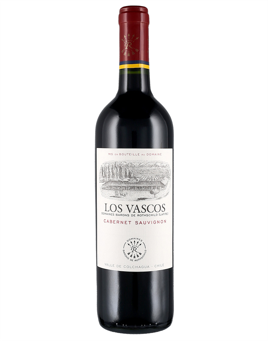 Valle de Colchagua DO Cabernet Sauvignon Los Vascos 2021 Domaines Barons de Rothschild 0,75 ℓ