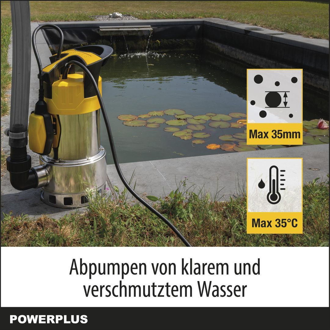 Powerplus Elektrische Wasserpumpe POWXG9537
