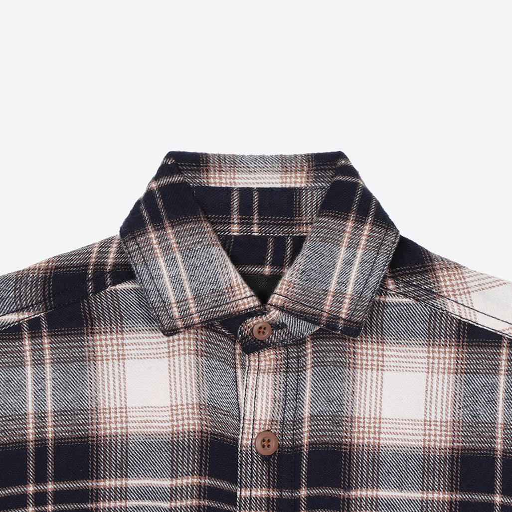 EROY   Chemise à carreaux garçon 100% coton