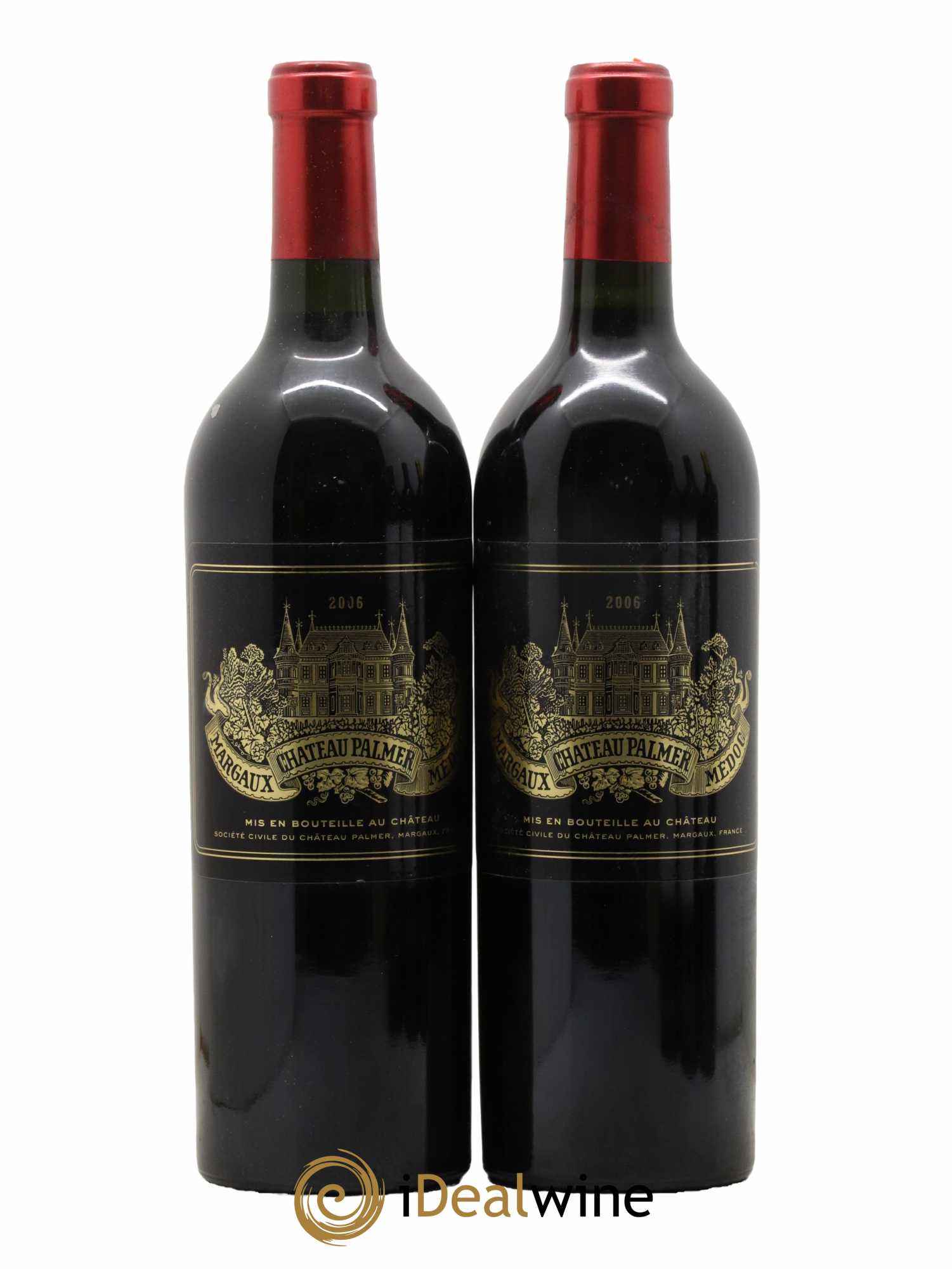 Château Palmer 3ème Grand Cru Classé  2006 - Lot de 2 Bouteilles