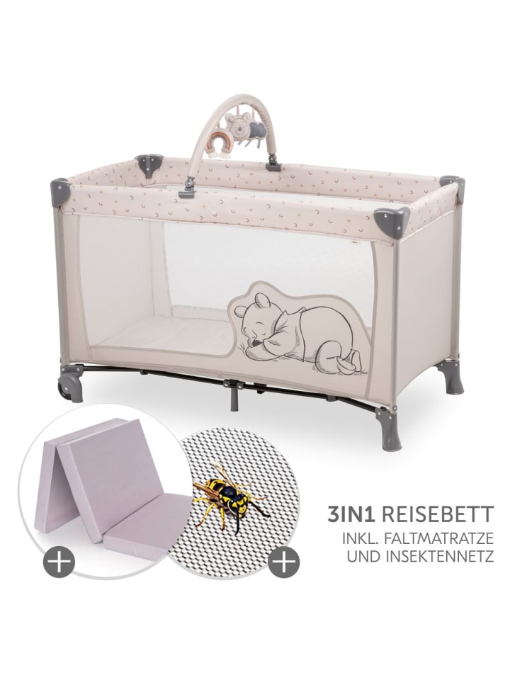 Hauck Reisebett Set Dream`n Play Go inkl. Alvi in beige günstig kaufen onesize