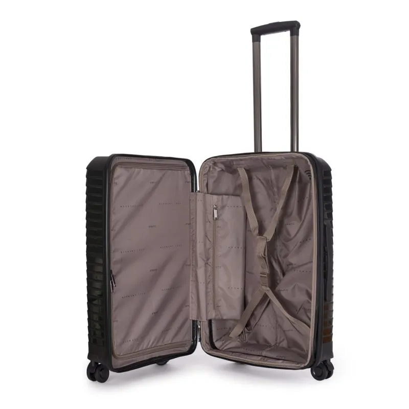 Stratic Bright + Koffer M (erweiterbar) - Black