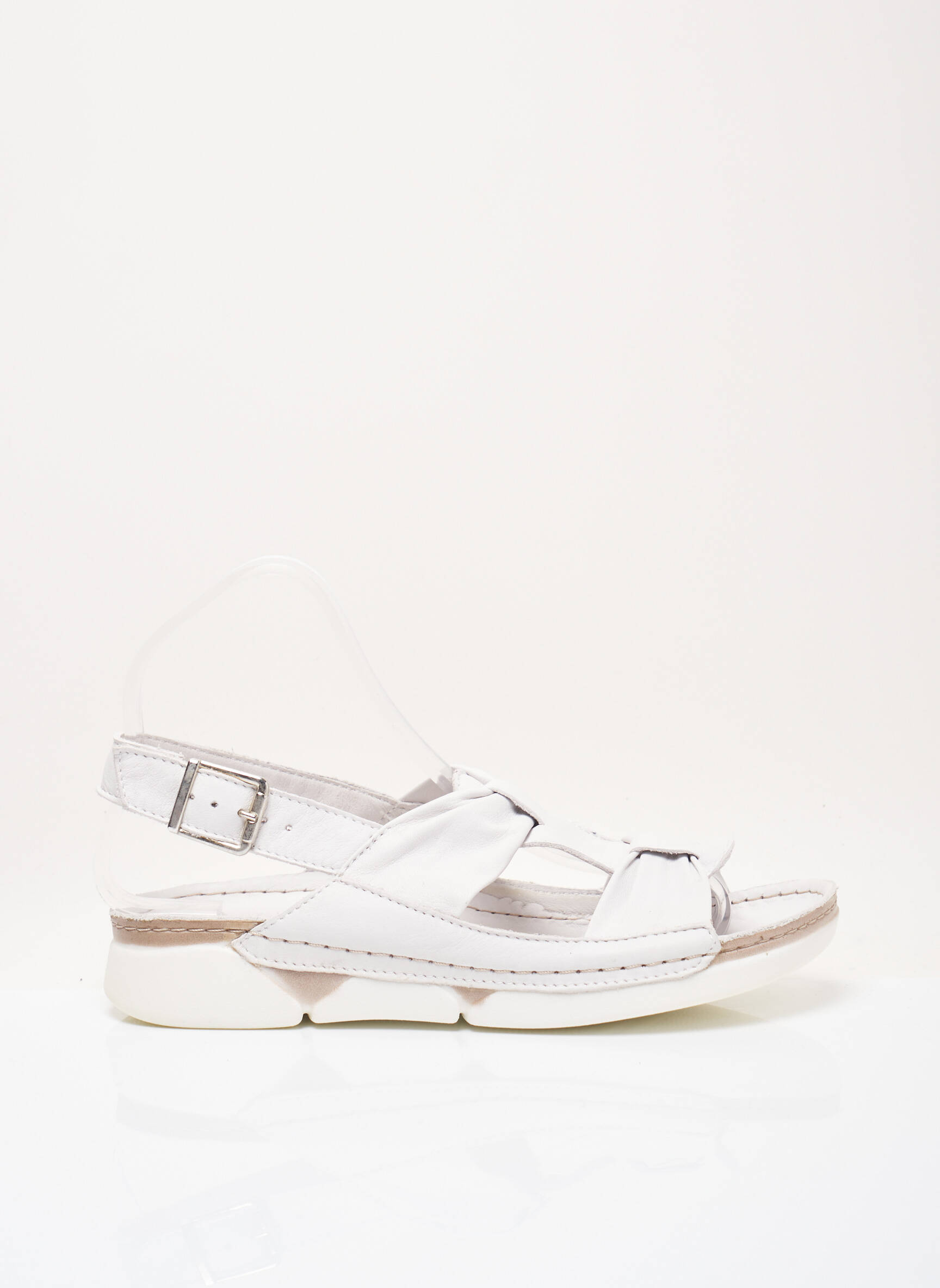 Andrea Conti Sandales Nu Pieds Femme couleur blanc