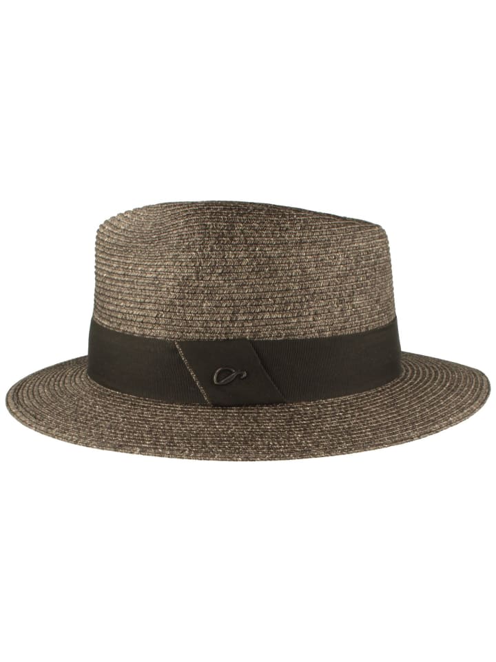 Göttmann Strohhut in grau günstig kaufen