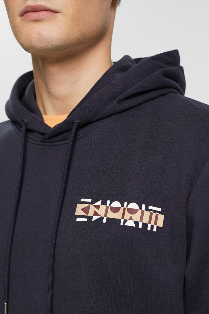 Hoodie mit Logo-Print