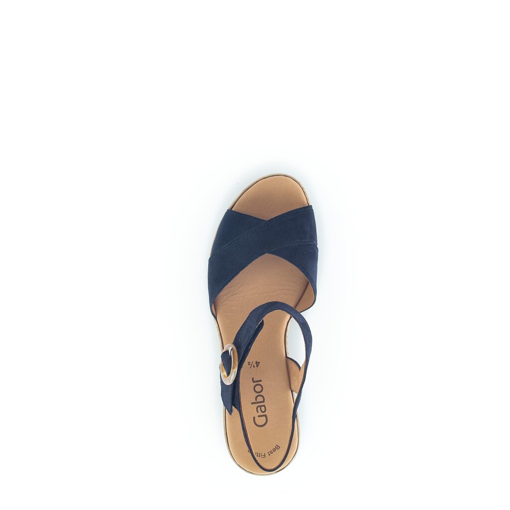 Gabor fashion Keilsandalette blau