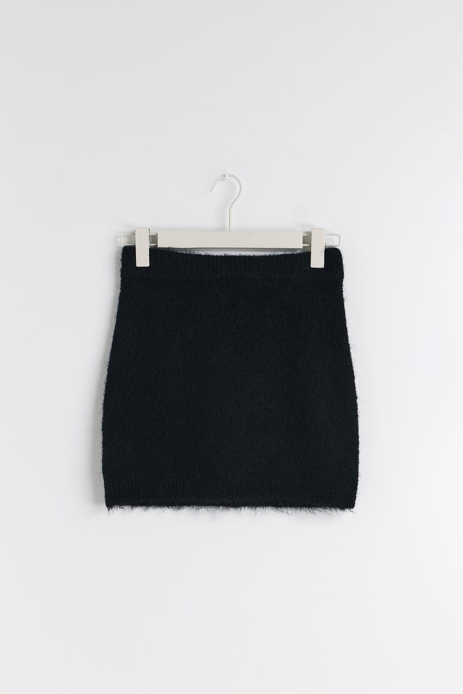 Knitted mini skirt