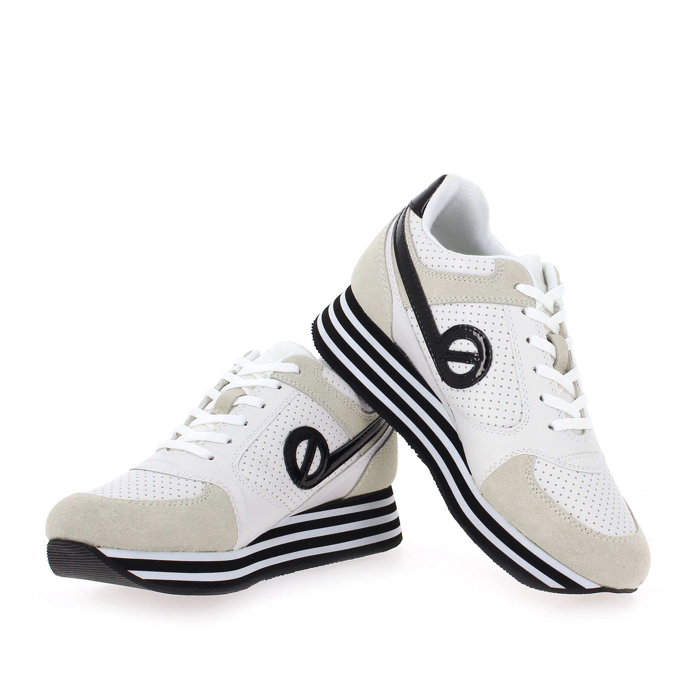 No Name  PARKO JOGGER E24 - Blanc Noir
