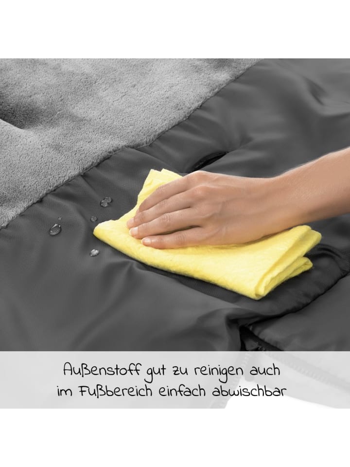 Zamboo Fußsack für Joie Buggy (Litetrax, Mytrax, Chrome uvm.) in grau günstig kaufen onesize