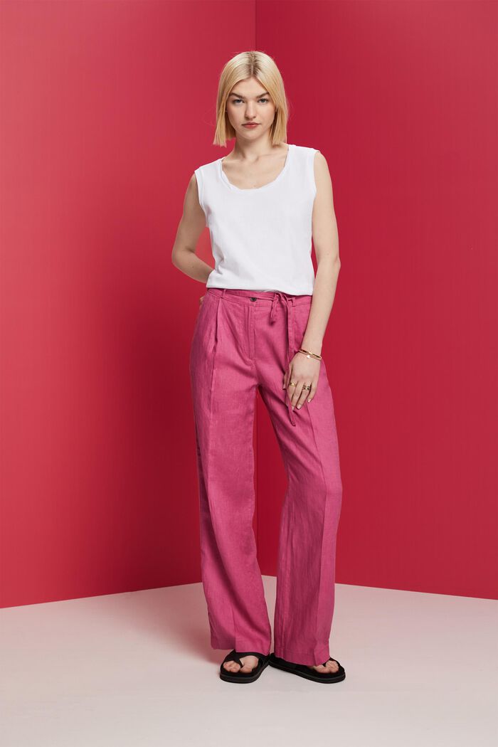 Tanktop mit Ausschnitt in Twist-Optik