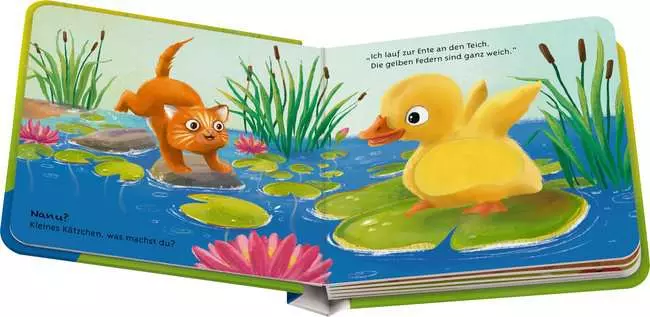 Mein liebstes Vorlese-Fühlbuch: Die kleine Katze