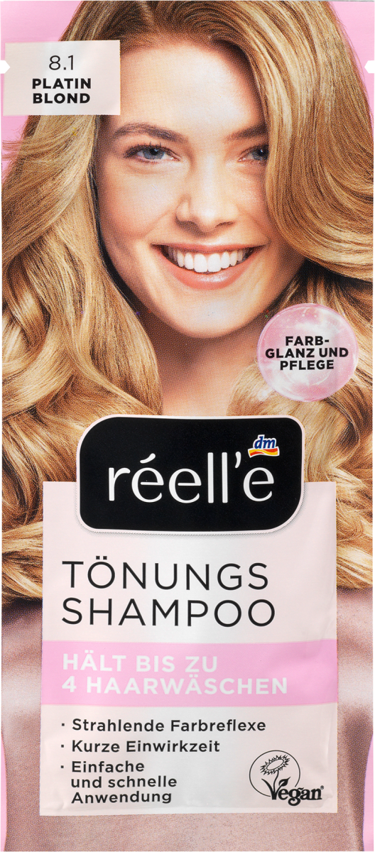 Tönungsshampoo  8.1 Platinblond, 14 ml
