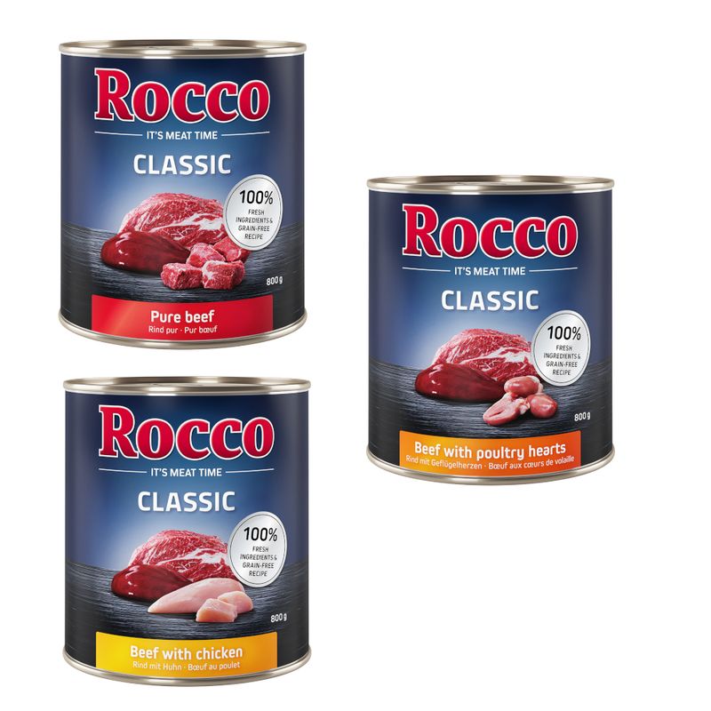Probierpaket Rocco Classic 6 x 800 g