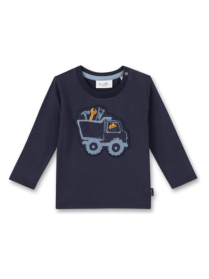 Sanetta Kidswear Longsleeve in Dunkelblau günstig kaufen