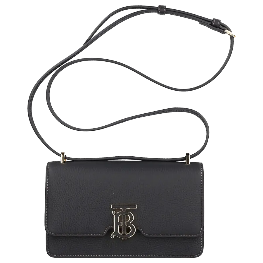 Burberry - Handtasche TB Kalbsleder - schwarz